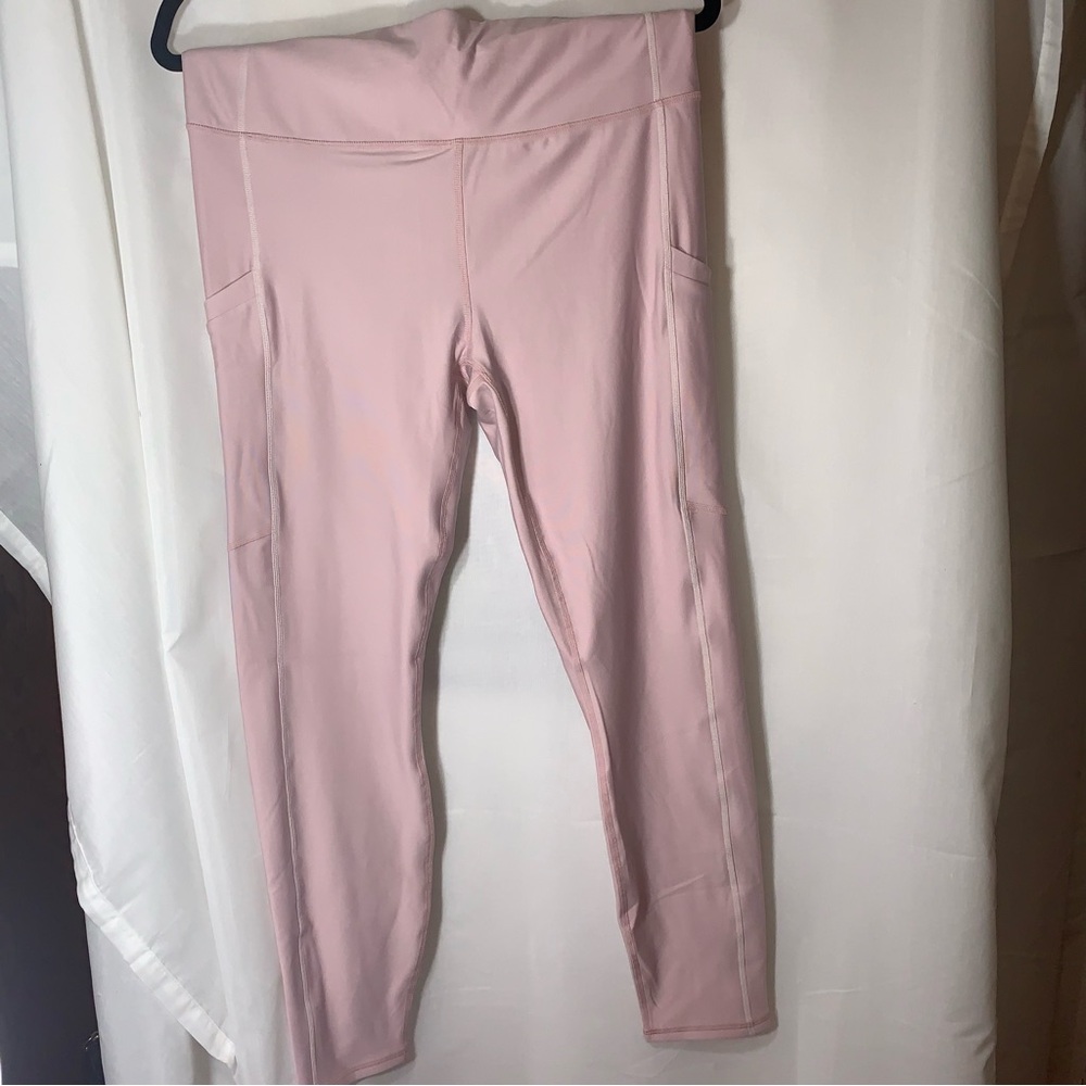 Fabletics Pink High-Rise Leggings